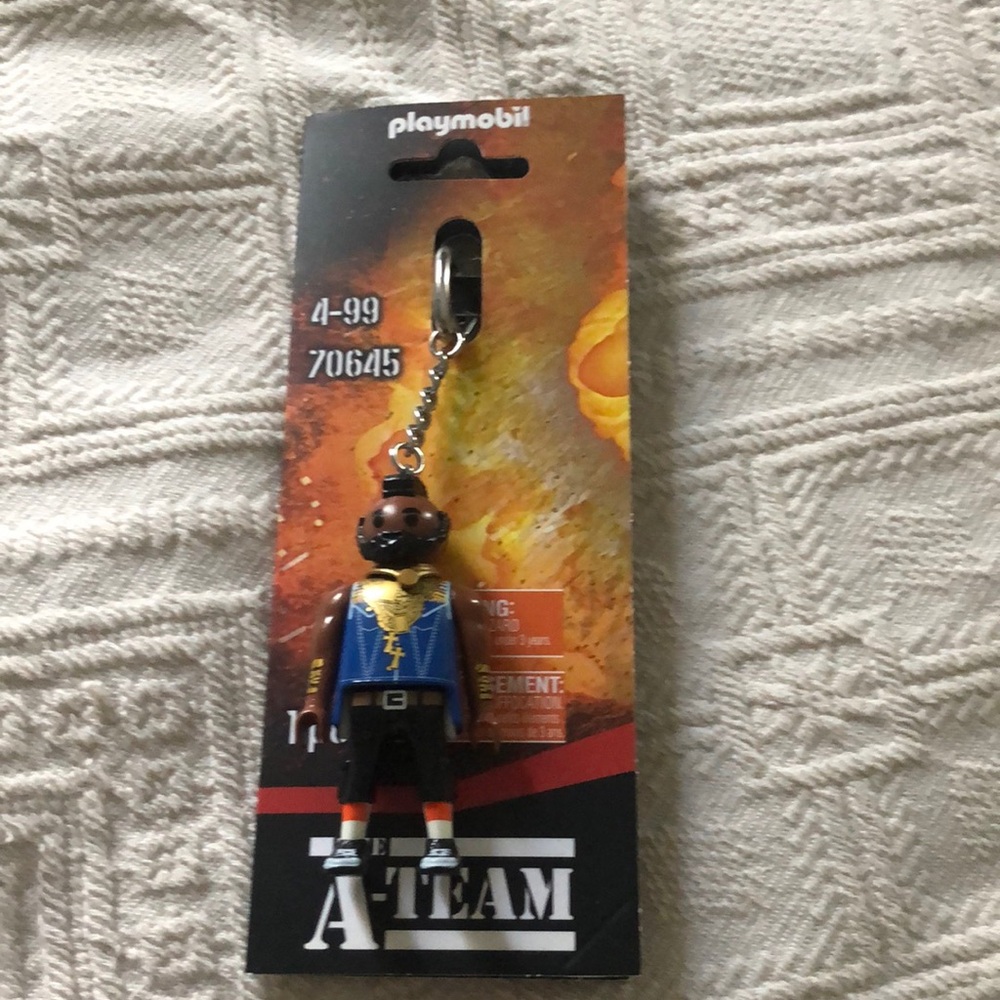 NEW A-Team Mr. Y PlayMobil keyring